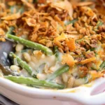 Irresistible Campbells Green Bean Casserole