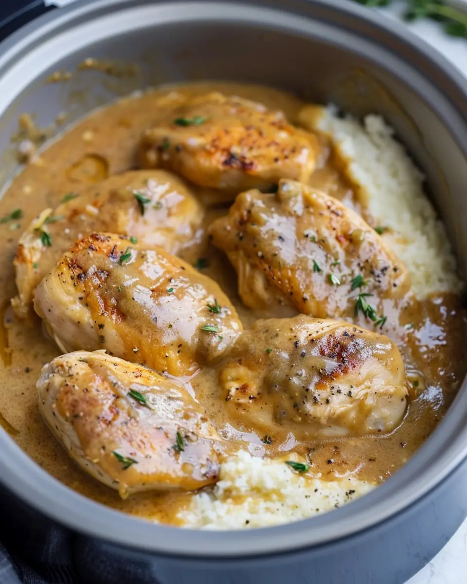 Crockpot Chicken and Gravy: The Easiest Comfort Food Recipe