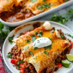 Easy Ground Beef Enchiladas