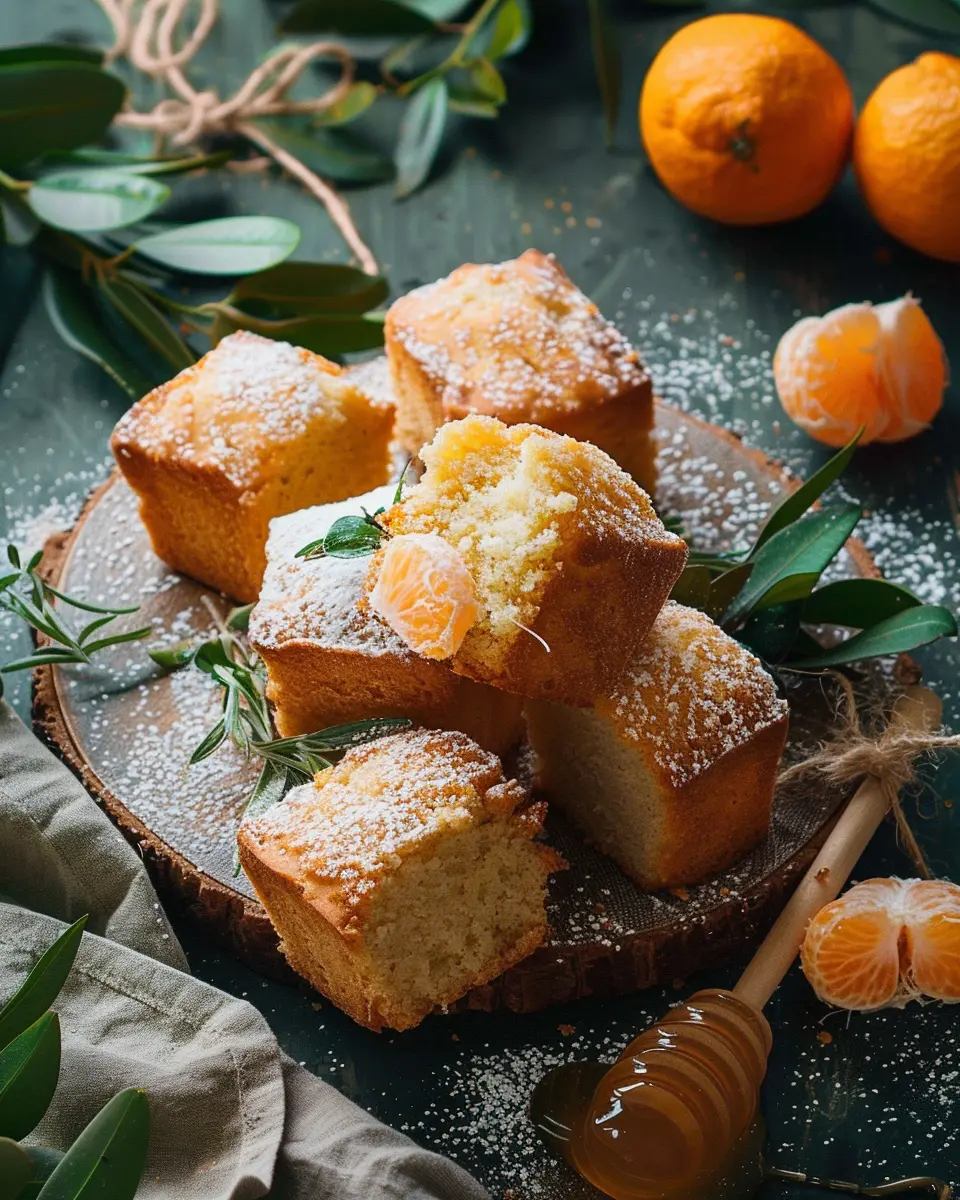 Orange Ginger Honey Cakes: Easy Delight for Homemade Bliss