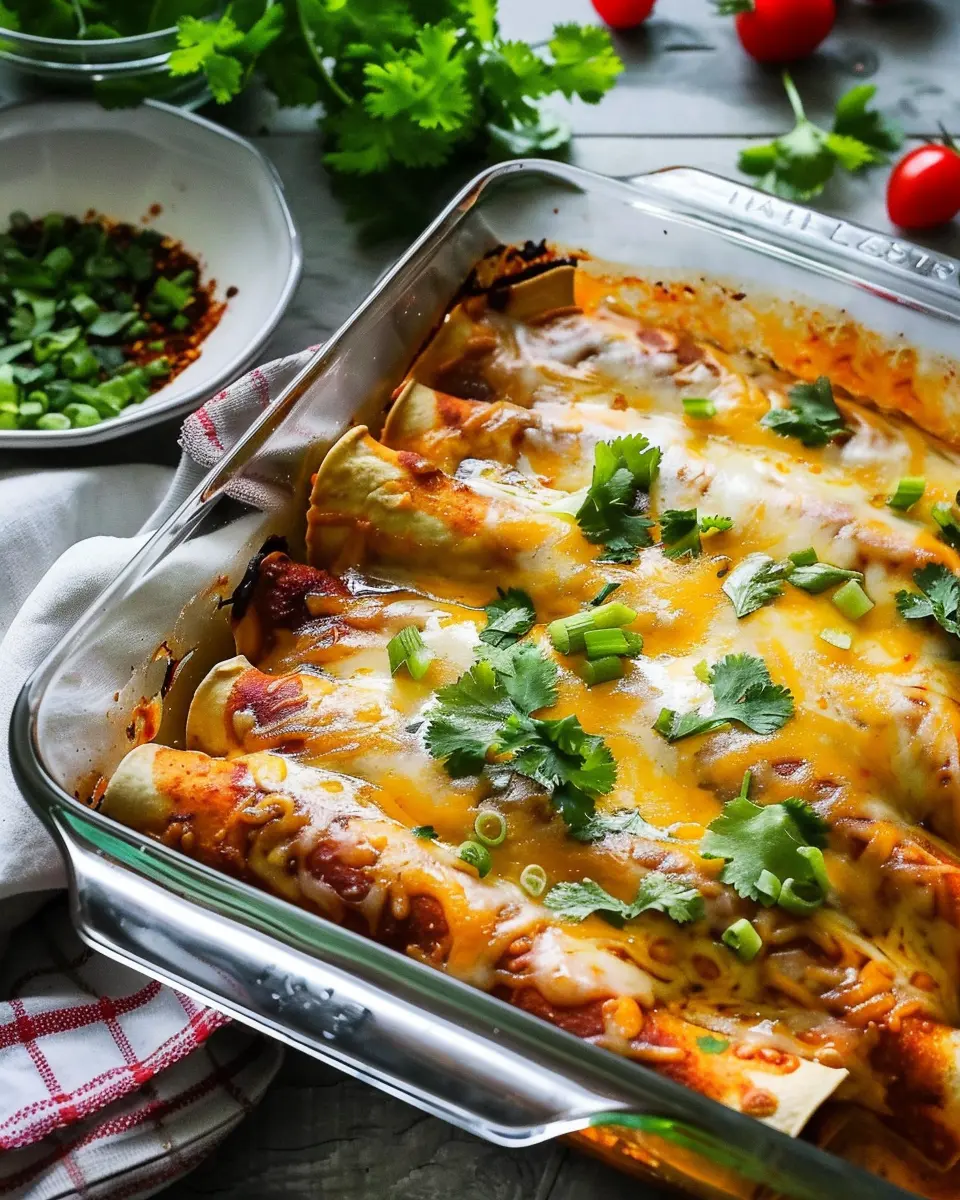 Easy Chicken Enchiladas Recipe: A Flavorful Twist for Home Cooks