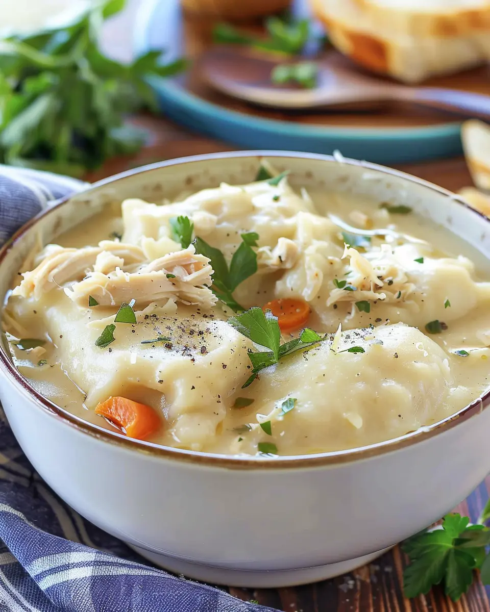 Homemade Chicken and Dumplings: The Best Comfort Food Recipe
