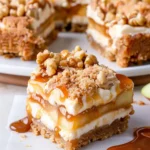 Caramel Apple Cheesecake Bars Recipe