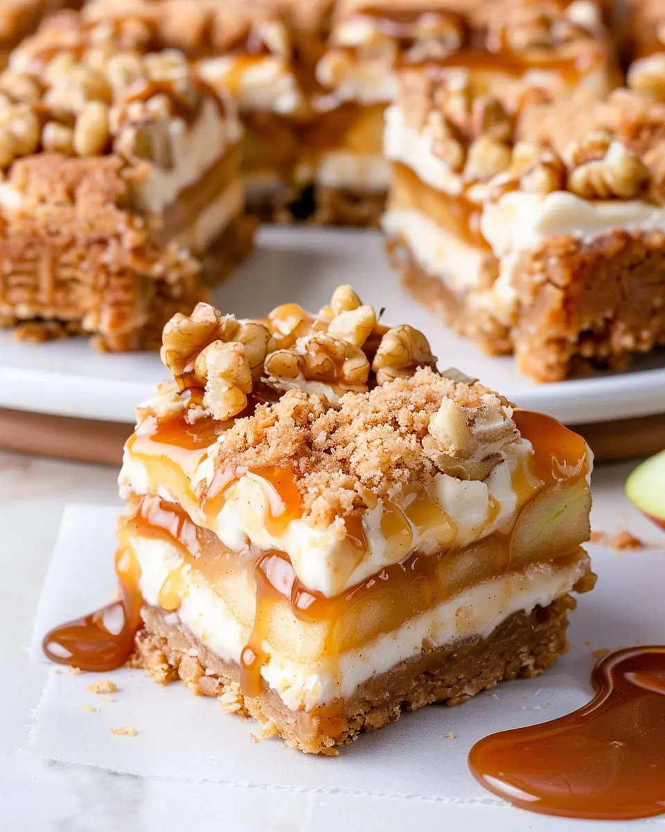 Caramel Apple Cheesecake Bars Recipe: The Best Indulgent Treat
