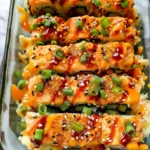 Easy Spicy Salmon Sushi Bake Recipe