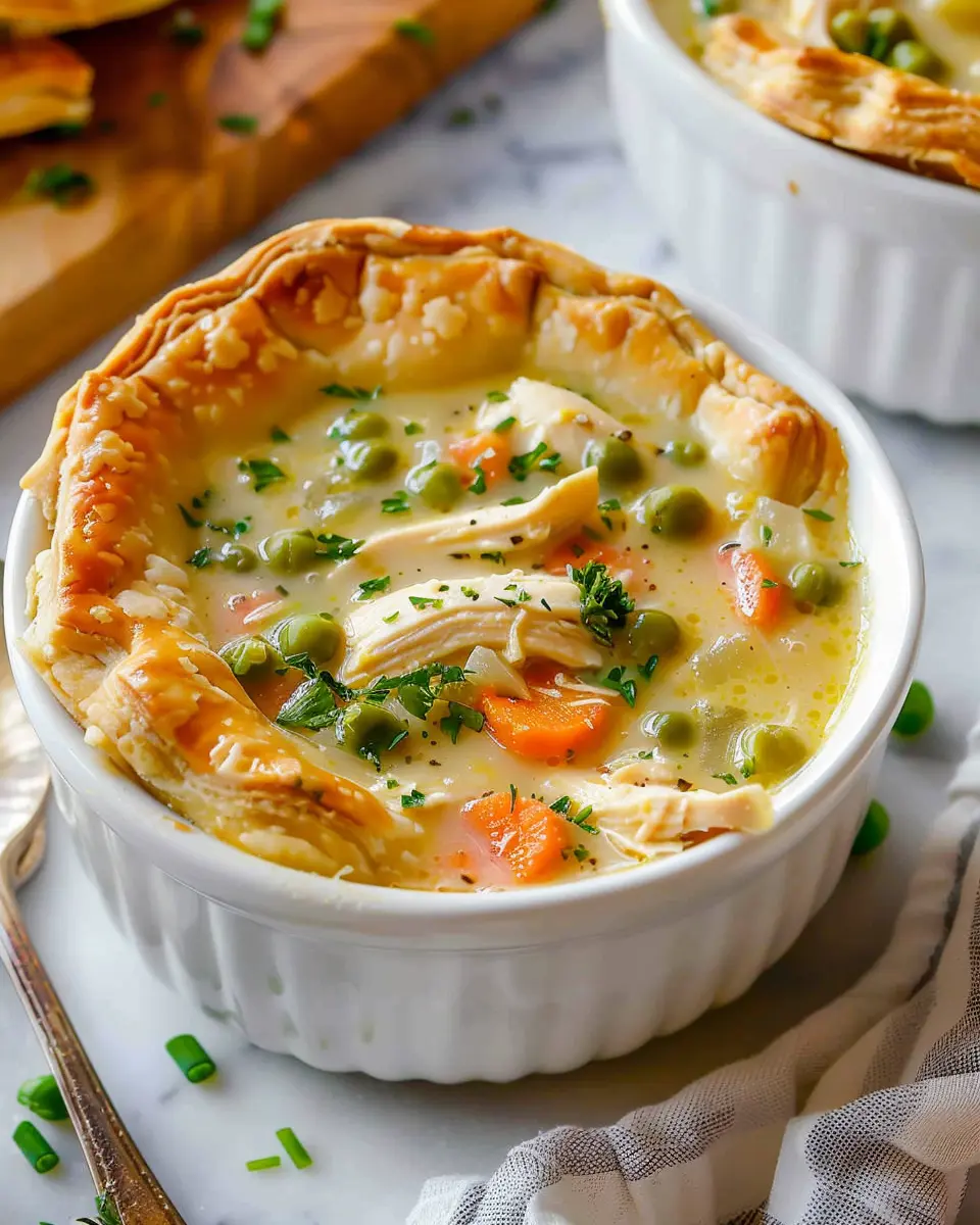 Chicken Pot Pie Soup: Comforting, Easy Recipe with Turkey Bacon