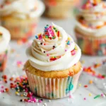 Homemade Funfetti Cupcakes
