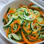 Cucumber Carrot Salad
