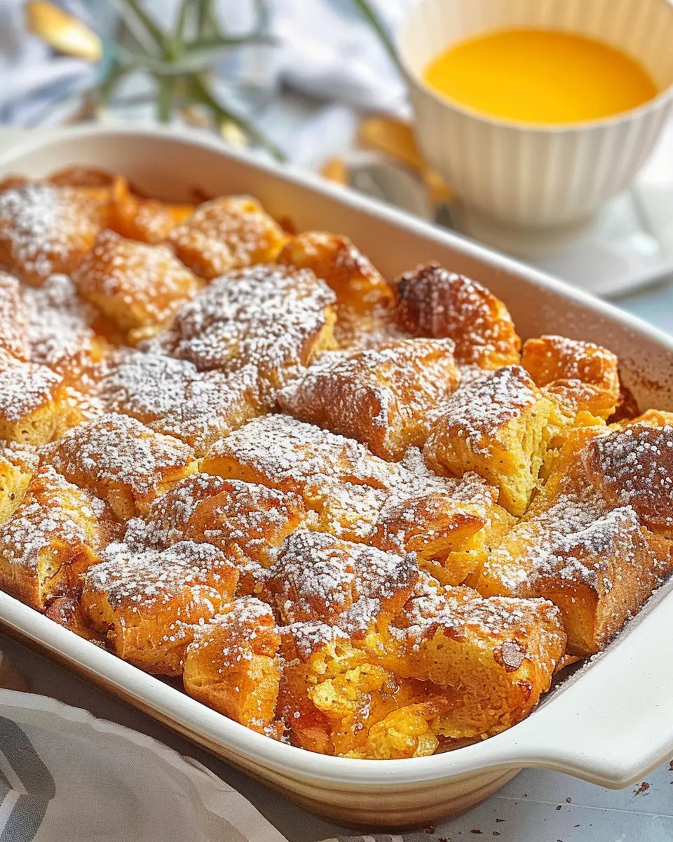 Brioche French Toast Casserole: Indulgent Comfort for Everyone