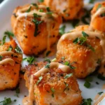 Crispy Bang Bang Salmon Bites