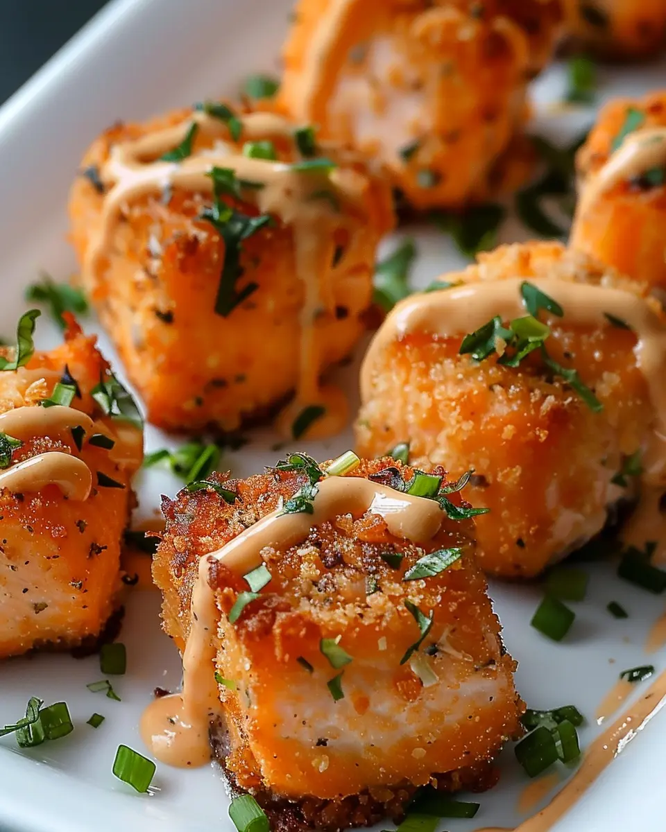 Crispy Bang Bang Salmon Bites: An Easy and Delicious Treat