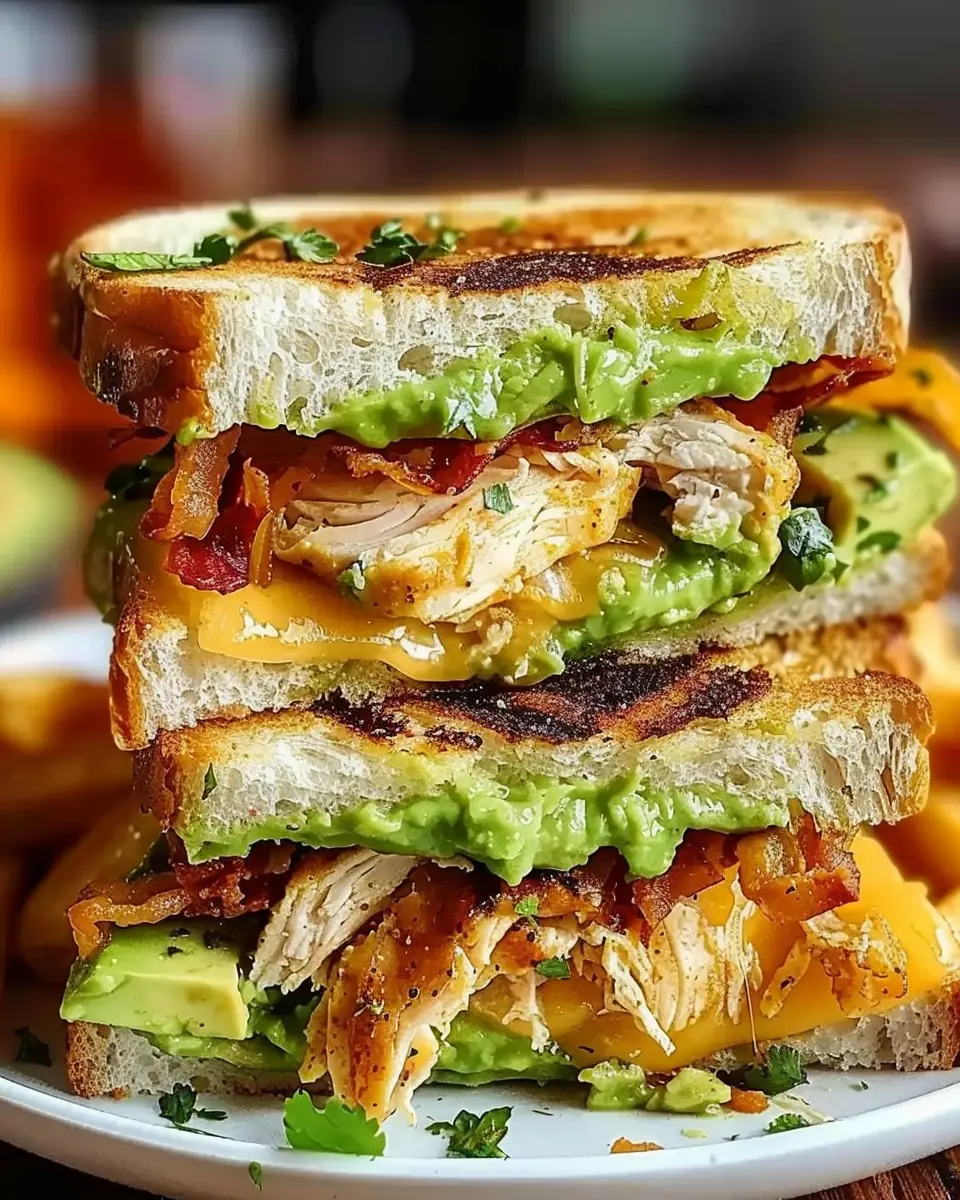 Chicken Avocado Melt Sandwich: The Ultimate Comfort Meal at Home