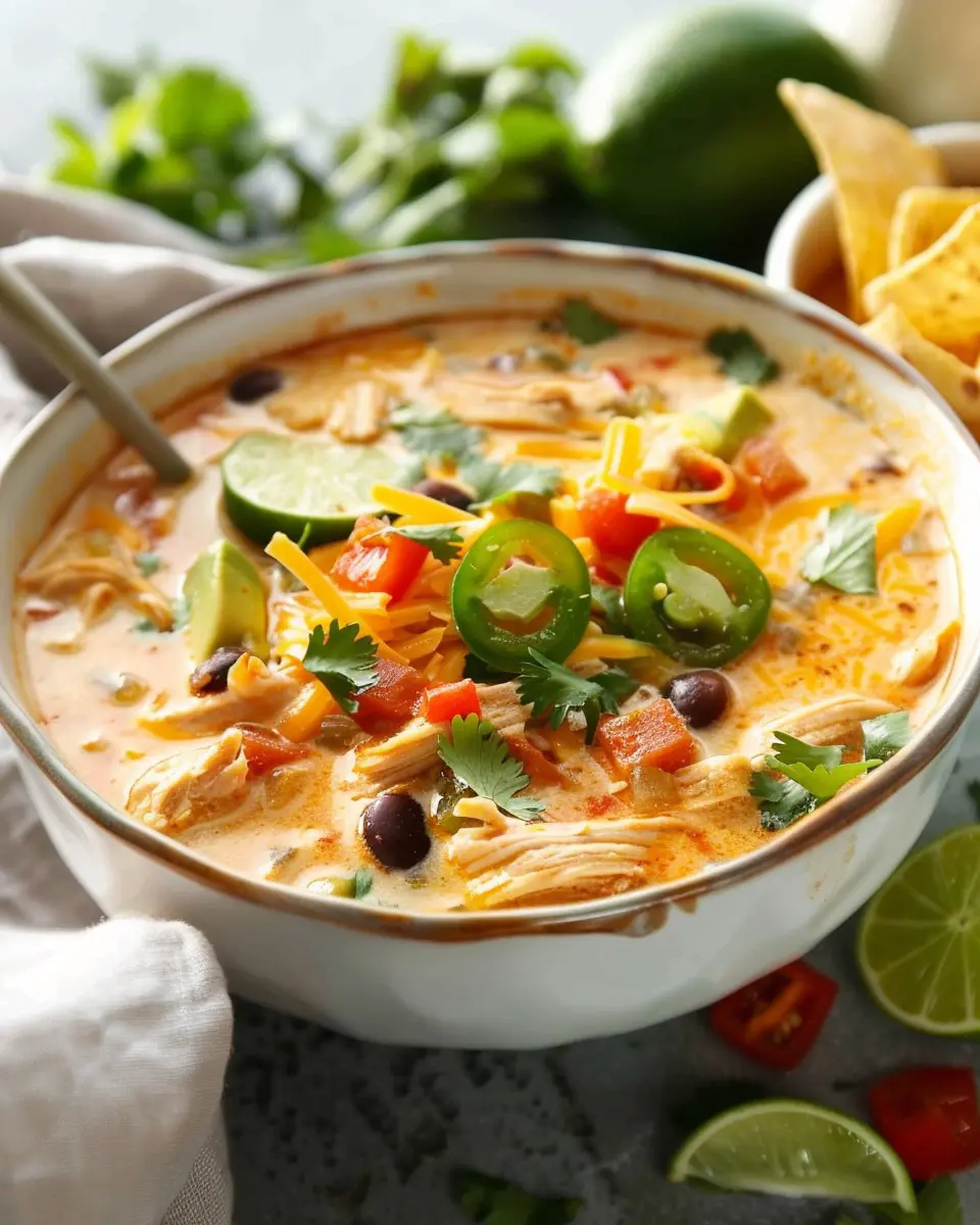 Creamy Chicken Tortilla Soup: The Best Cozy Recipe for You