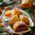 orange ginger honey cakes