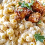 Copycat Applebee’s Honey Pepper Chicken Mac and Cheese