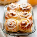 The Best Glazed Orange Sweet Rolls