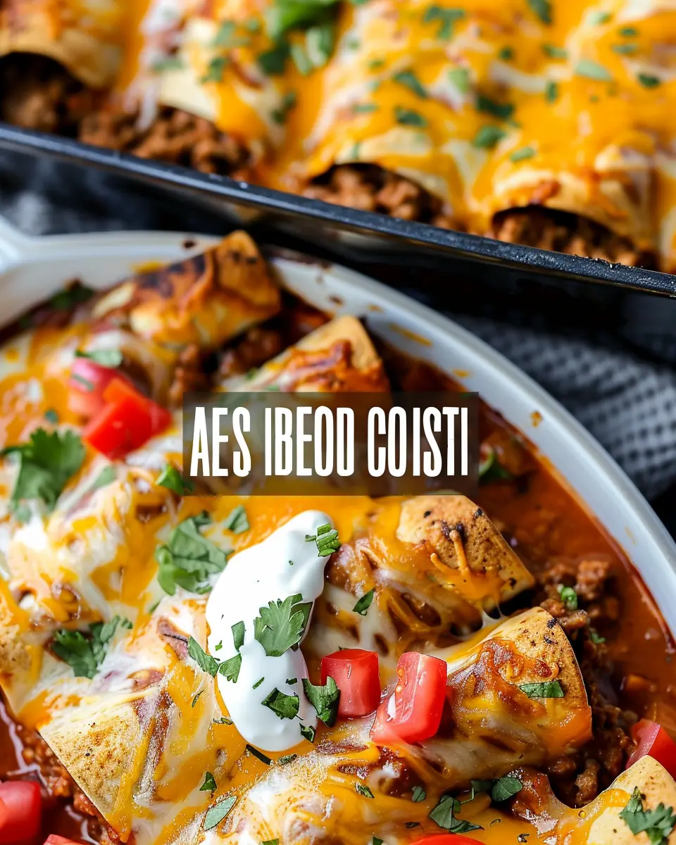 Easy Ground Beef Enchiladas: A Delicious Twist on Tradition