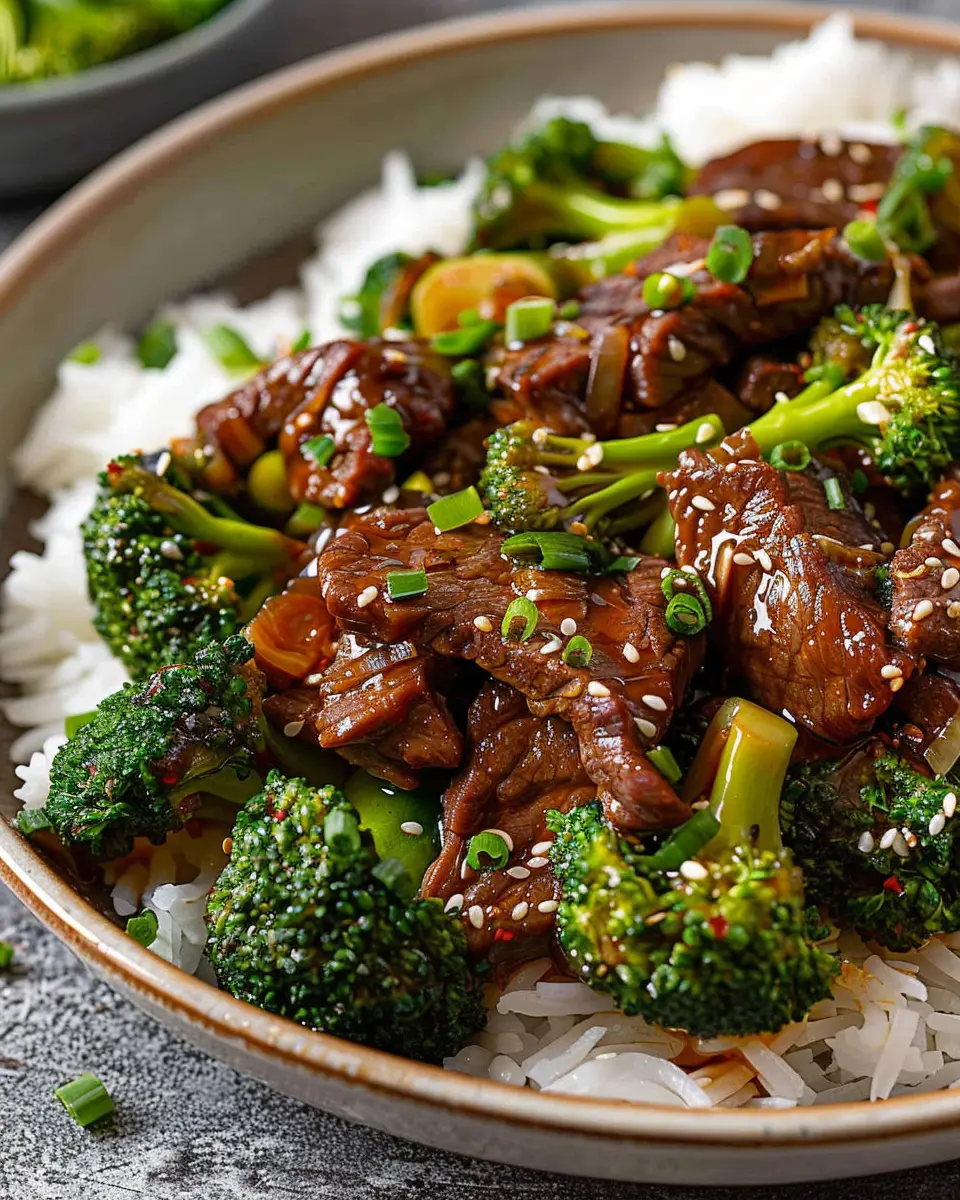 Chinese Beef and Broccoli: Easy Recipe for Healthy Homemade Delight