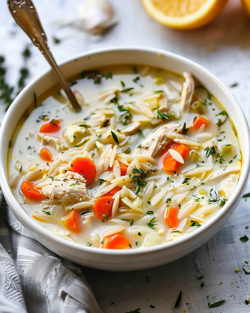 Lemon Chicken Orzo Soup: A Cozy Delight for Every Home Cook