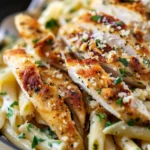Chicken Garlic Parmesan Pasta
