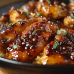 sweet and spicy honey pepper chicken