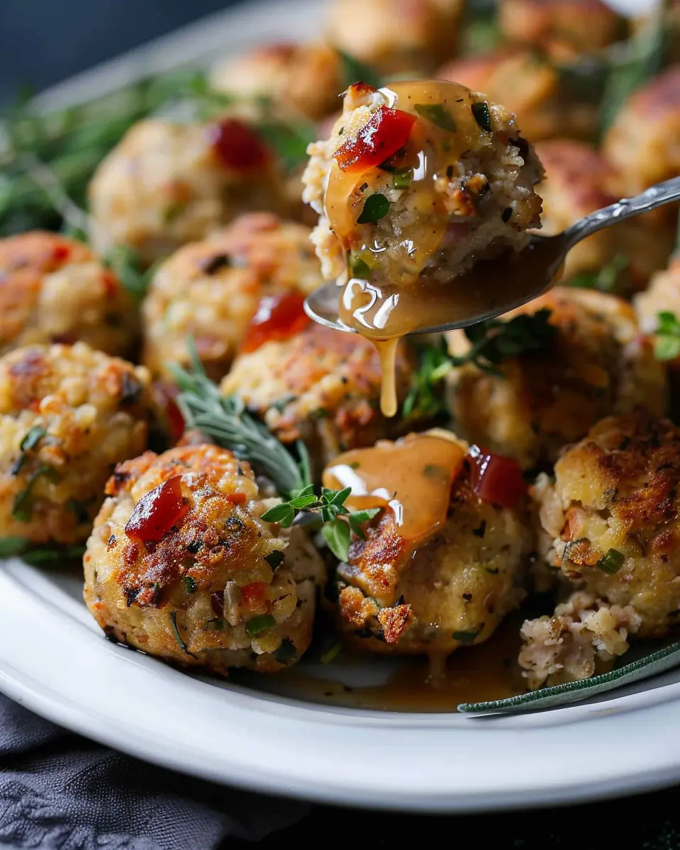 Turkey Stuffing Balls: Easy, Flavorful Morsels Everyone Will Love