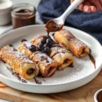 French Toast Rolls mit Nutella