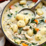 Easy Chicken Gnocchi Soup