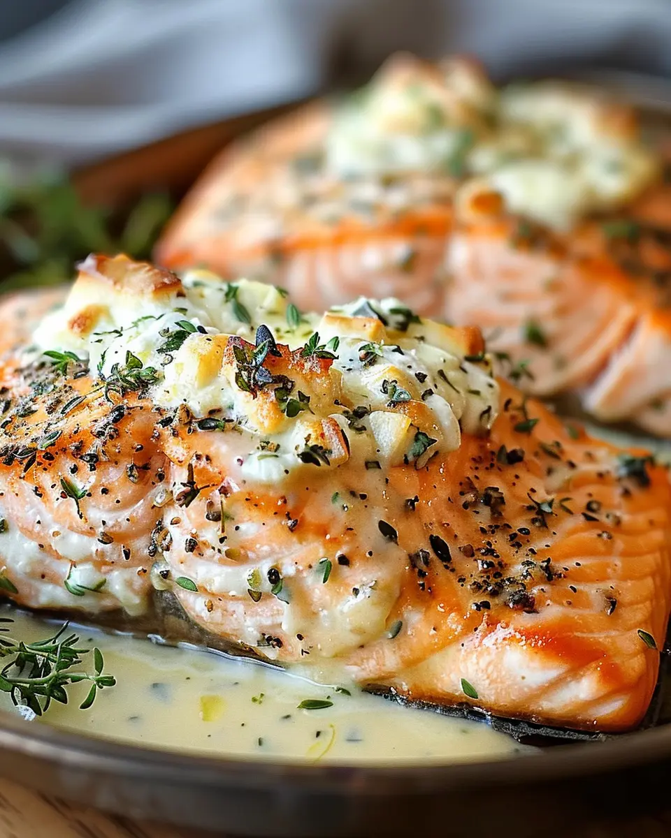 Baked Boursin Salmon: An Easy and Indulgent Dinner Delight
