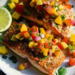 Salmon Recipe with Fresh Mango Salsa
