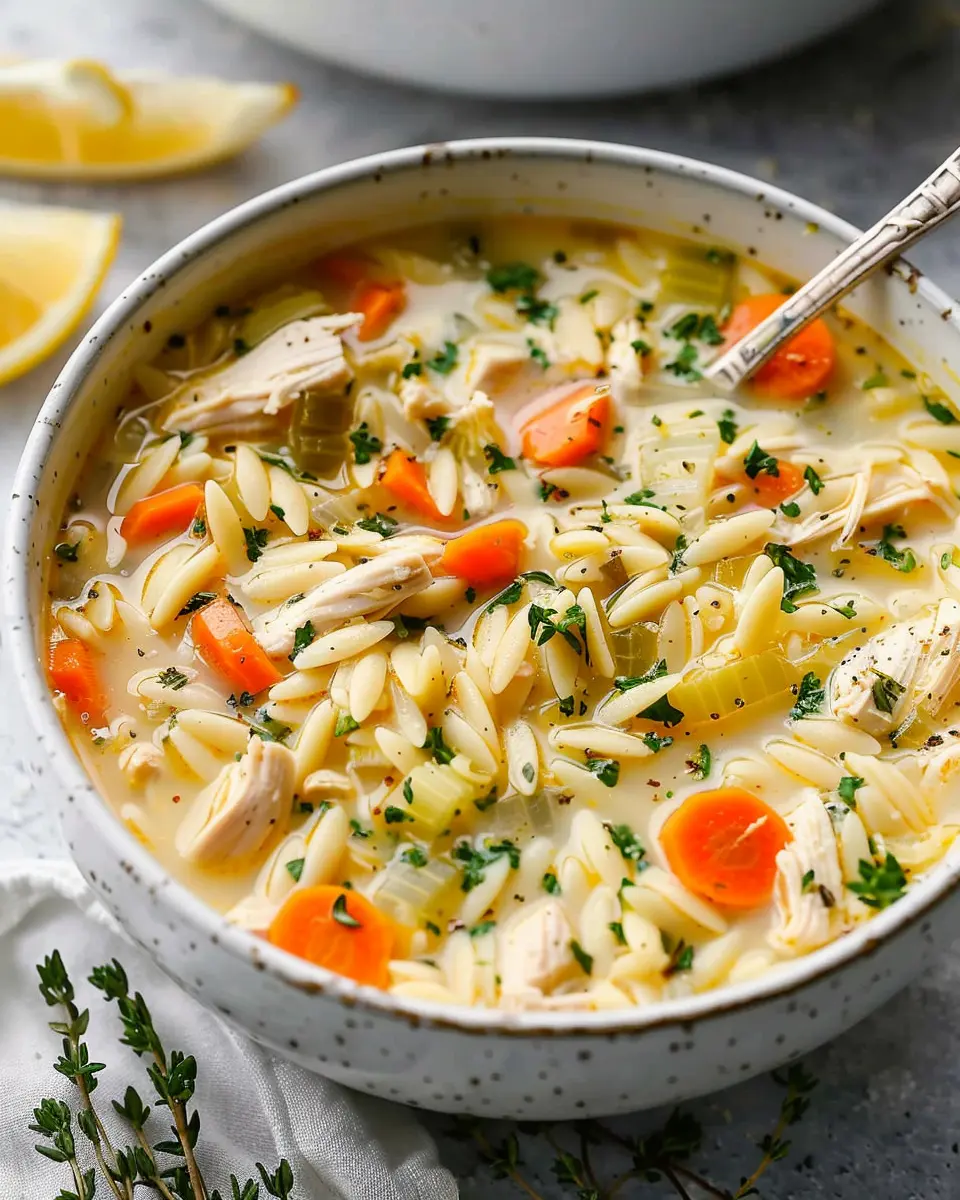 Lemon Chicken Orzo Soup: A Cozy, Easy Recipe to Savor