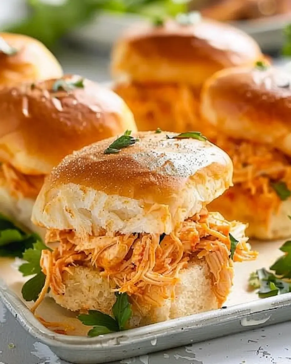 Buffalo Chicken Sliders: Easy and Indulgent Game Day Treats