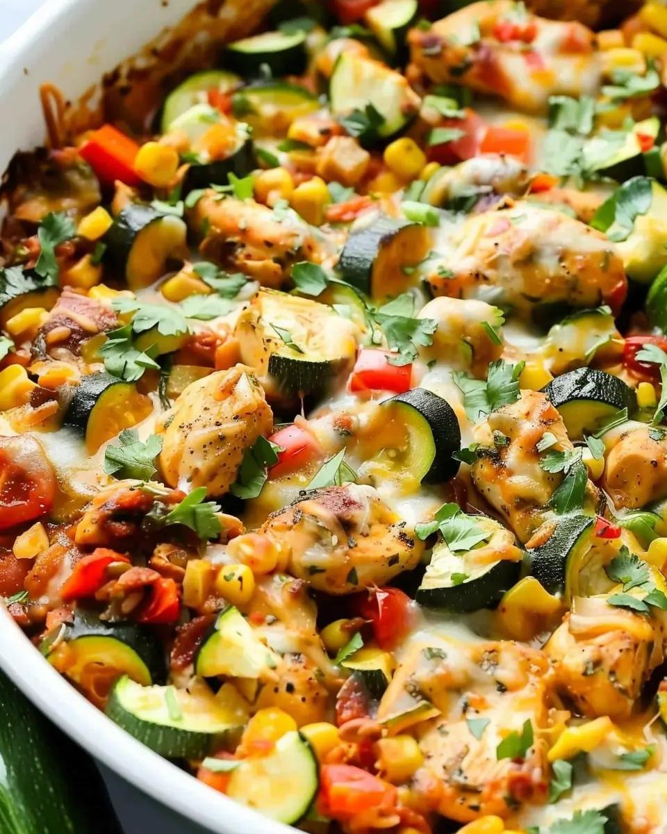 Tex Mex Chicken and Zucchini Recipe: A Delicious Dinner Delight
