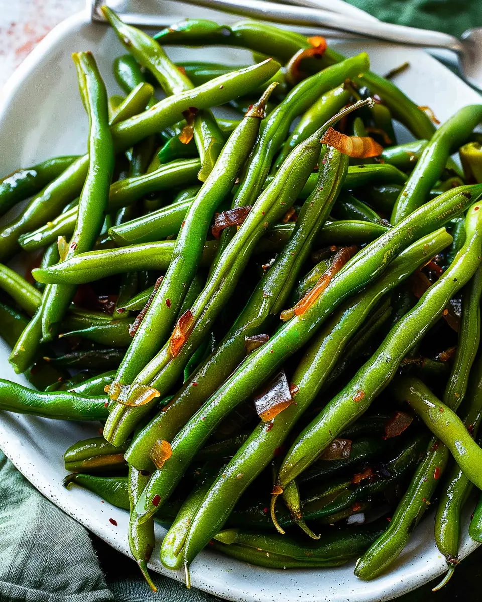 Crack Green Beans: An Easy, Flavorful Side with Turkey Bacon