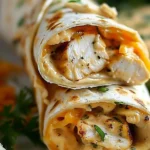 Quick Cheesy Chicken Wrap
