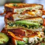 Chicken Avocado Melt Sandwich