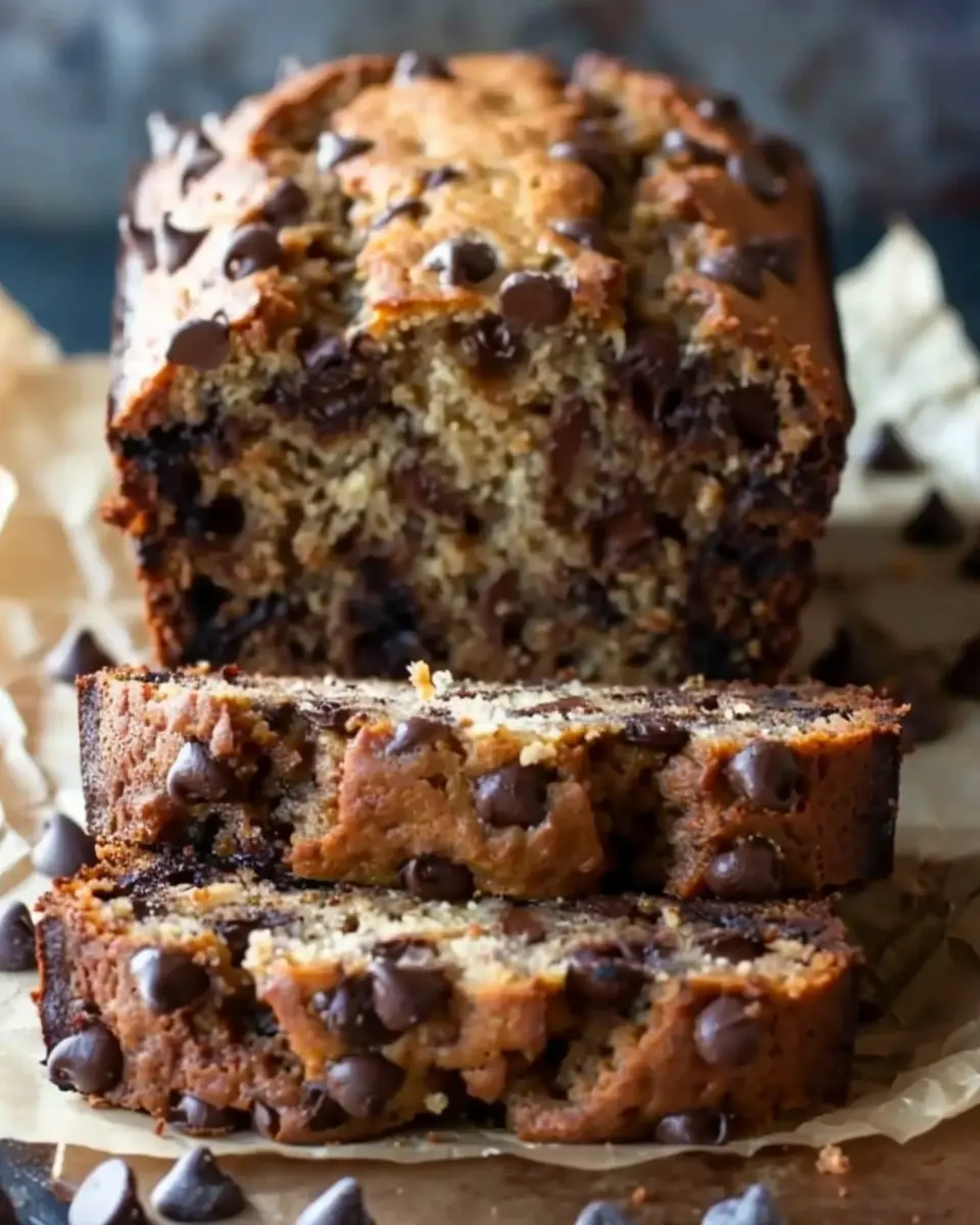 Chocolate Chip Banana Bread That Will Brighten Your Day