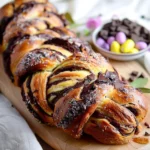 Chocolate Swirl Easter Bread