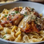 Chicken with Buttered Noodles