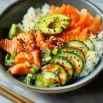 Spicy Salmon Roll Bowl