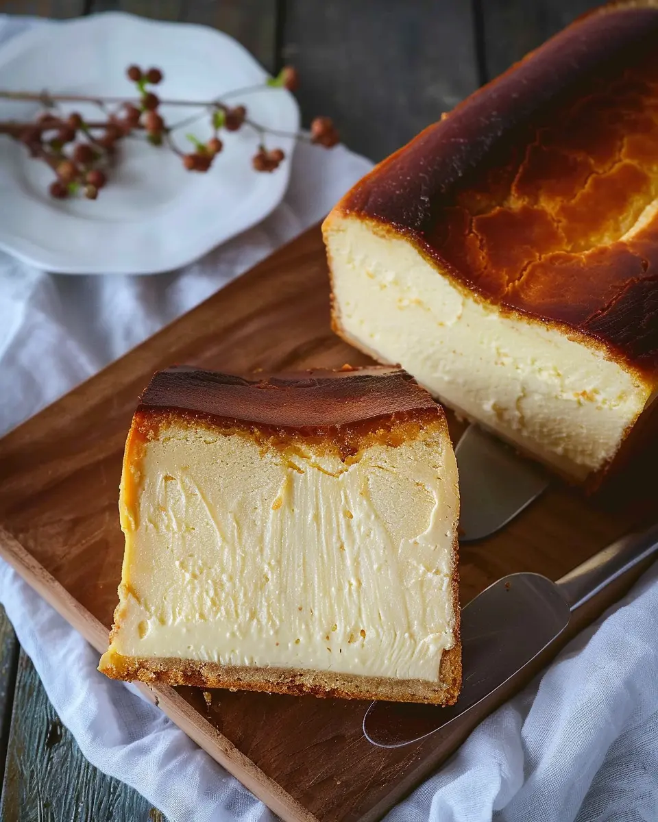 Loaf Pan Basque Cheesecake: The Easy Indulgence You’ll Love
