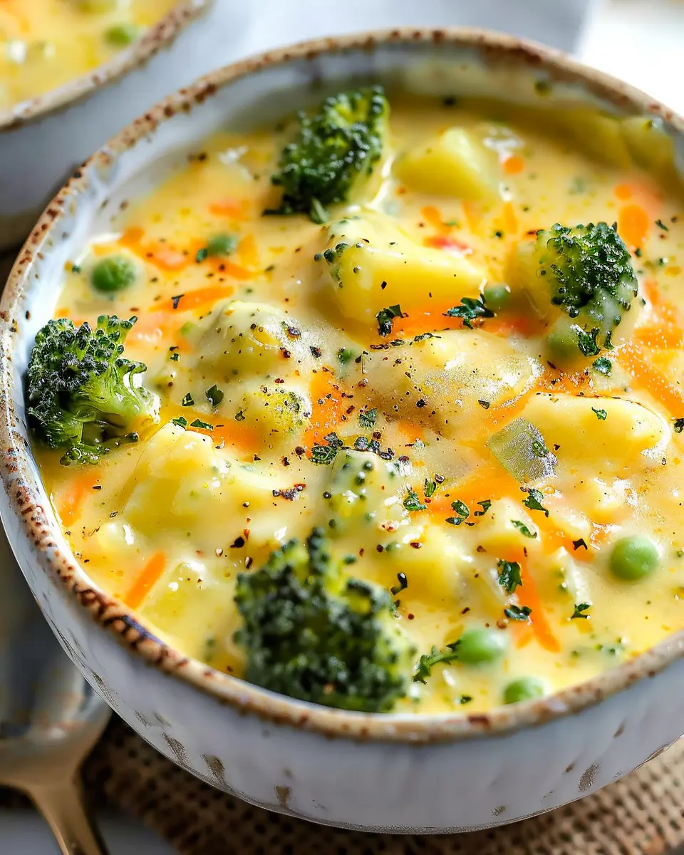 Broccoli Potato Cheese Soup: The Best Comfort Food Recipe