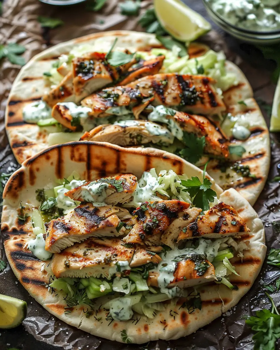 Sheet Pan Chicken Pita with Herby Ranch: Easy & Delicious Dinner