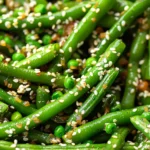 Sesame Ginger Green Bean Salad