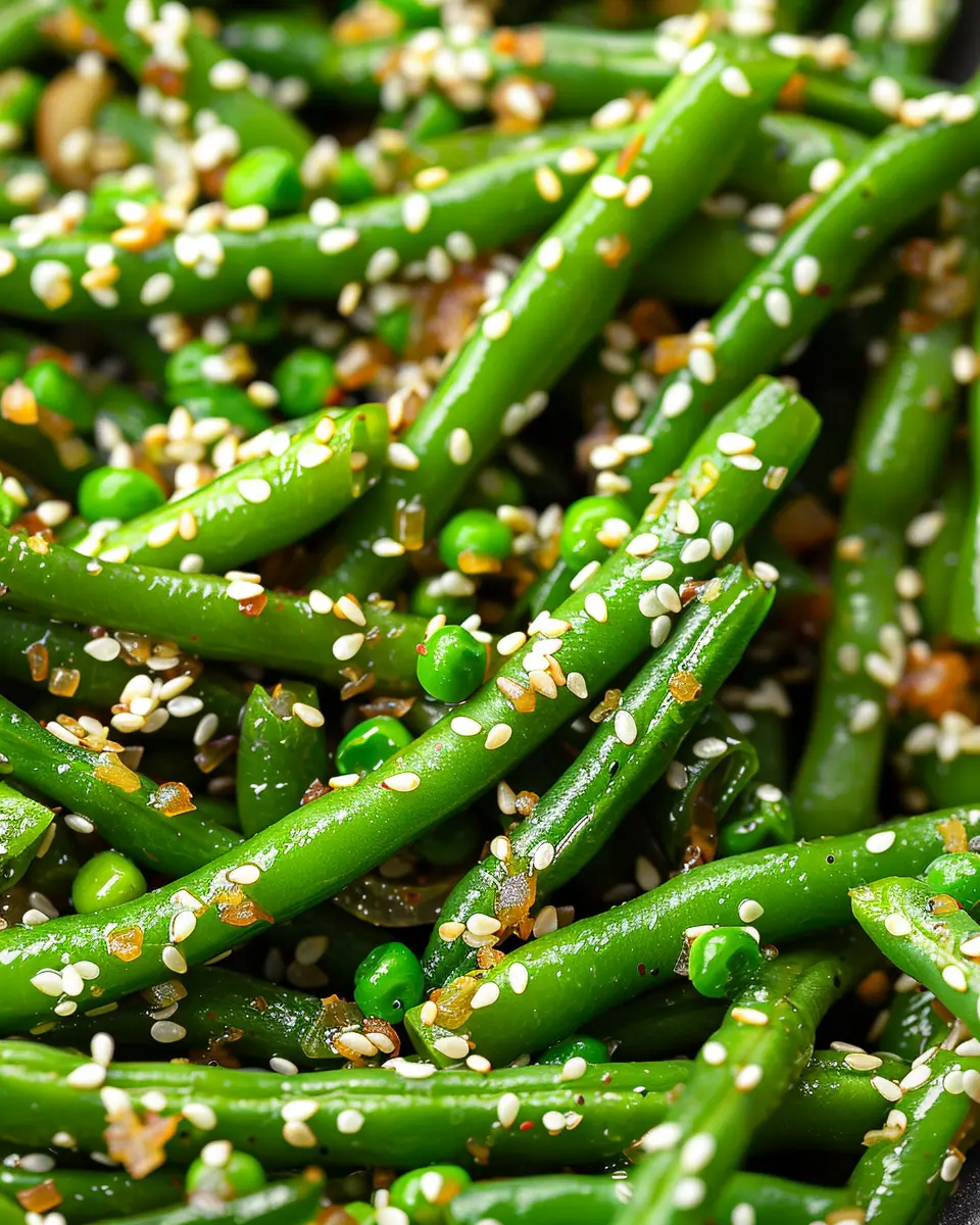 Sesame Ginger Green Bean Salad: A Refreshing and Easy Delight