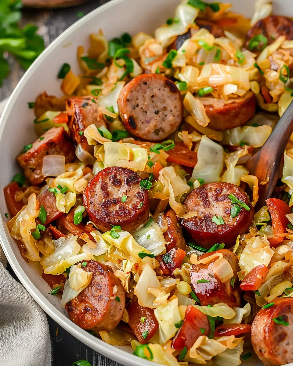 Sausage and Cabbage Stir Fry: A Quick, Flavorful Delight