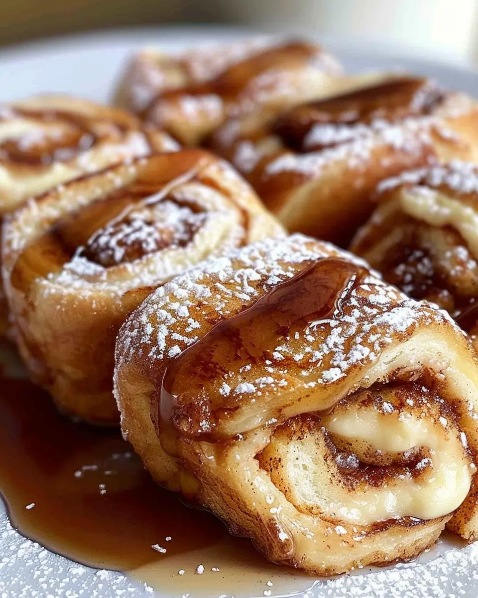 Cinnamon Roll French Toast Roll-Ups: Easy Indulgence Awaits
