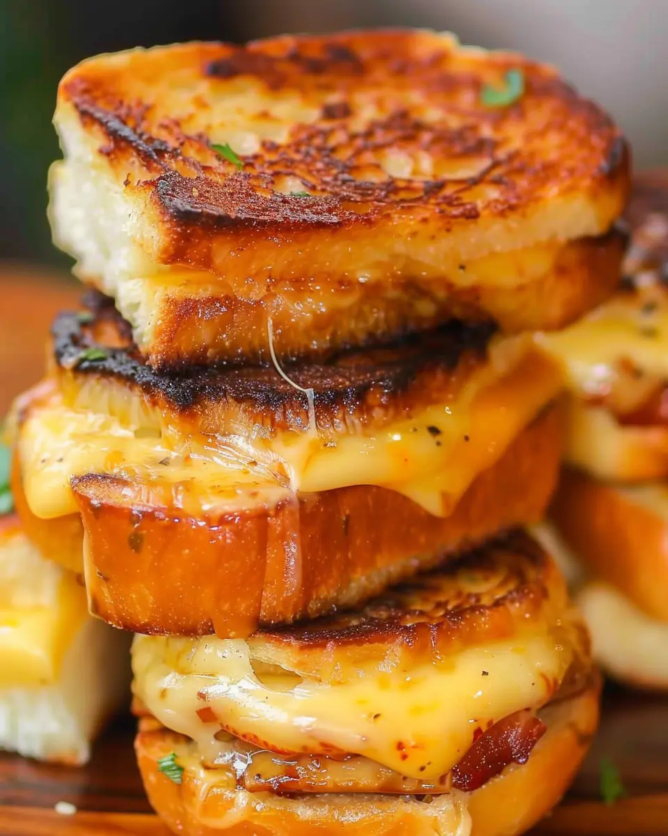 Grilled Cheese Sliders Using Hawaiian Rolls: An Easy Indulgence