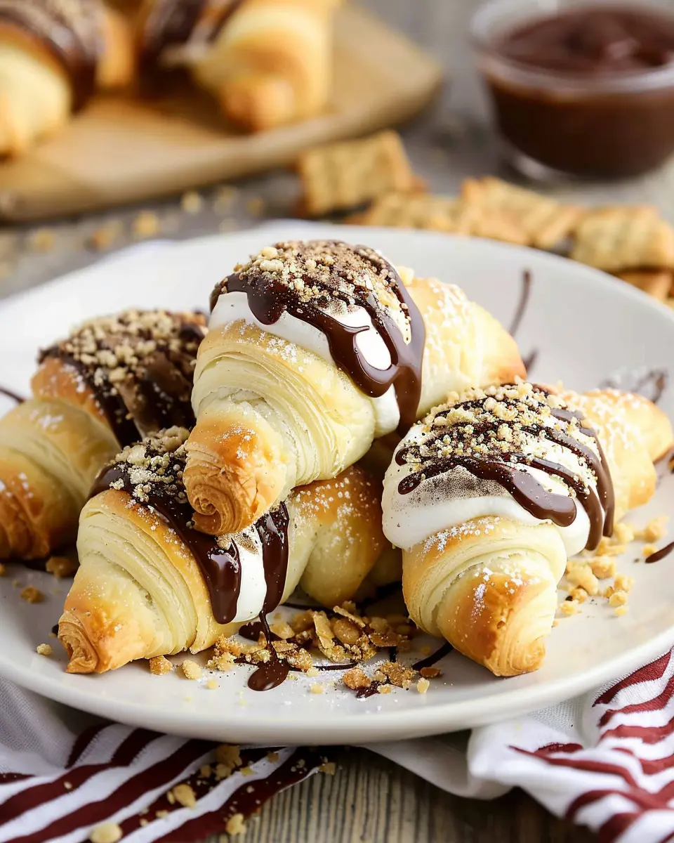 S’mores Crescent Rolls: Indulgent Treats for Cozy Nights