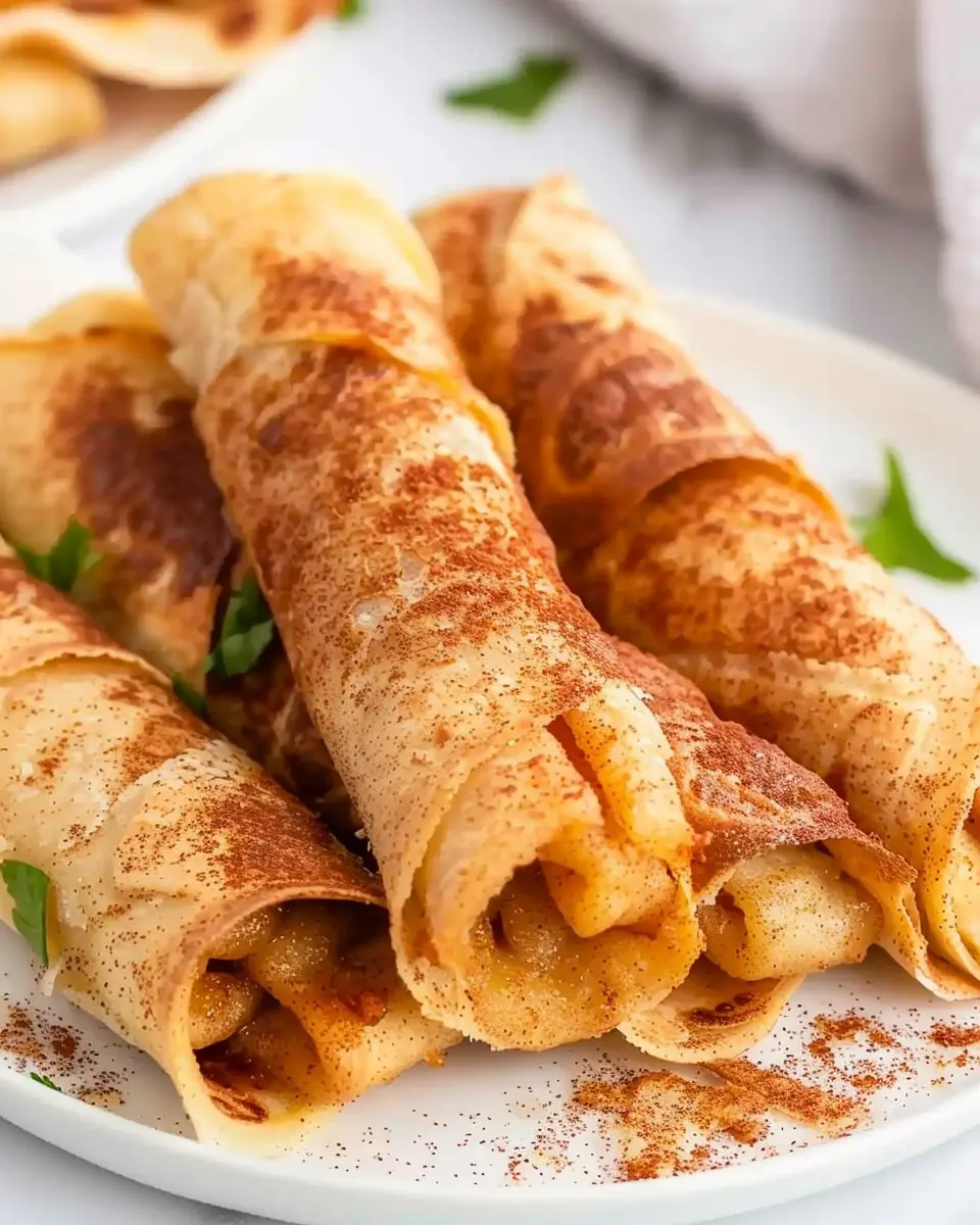 Air Fryer Apple Pie Taquitos: Easy &amp; Irresistibly Delicious